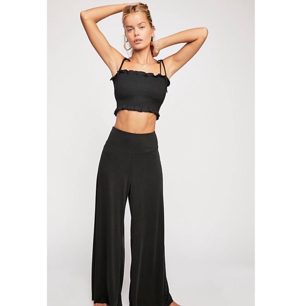 Free People coordinating set in black